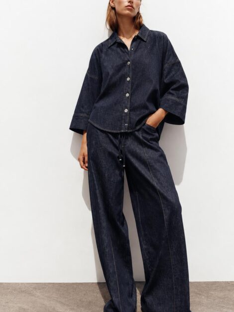 Set ZARA blusa&pant (talla Large)