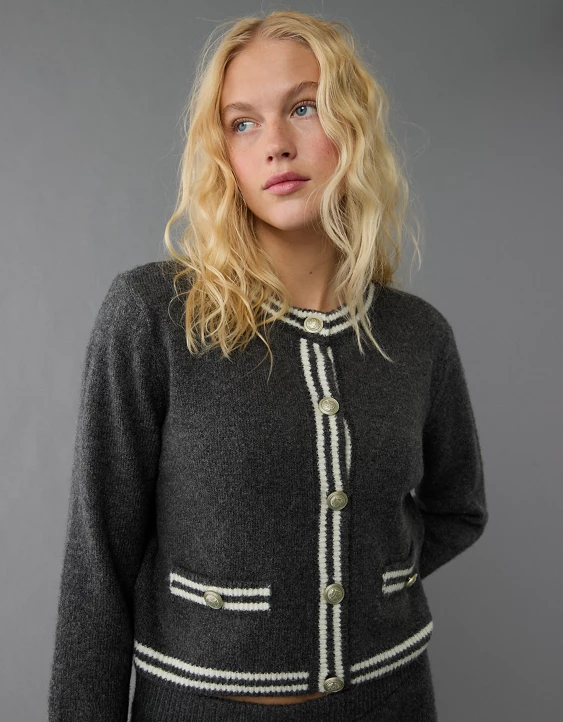 AE Whoa So Soft Cárdigan NUEVO (talla M)