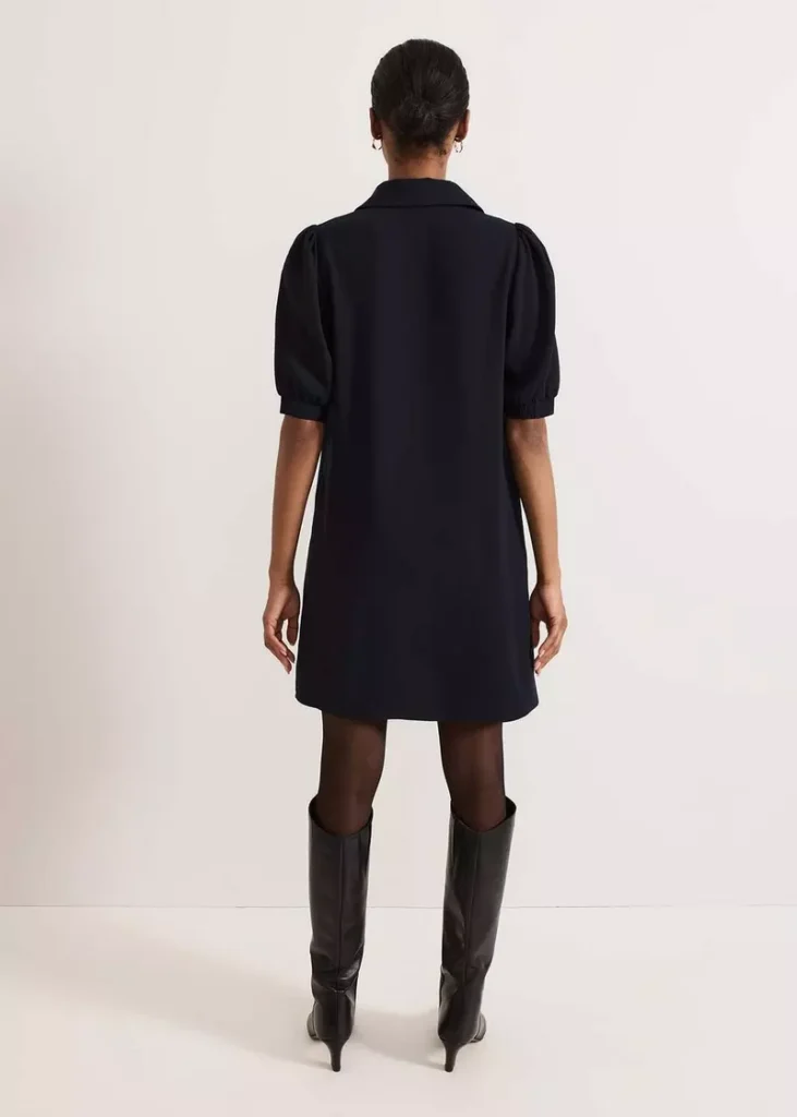 Claudia Button Swing Mini Dress Phaise Eight (talla 6)