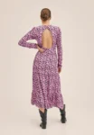 MANGO polka dot pink and black (talla small)