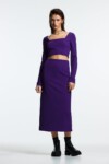 Pencil skirt with slit Zara (talla M)
