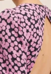MANGO polka dot pink and black (talla small)
