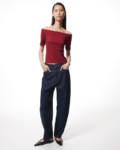 H&M Slim Fit Off-Shoulder Top (talla XS, parece S)