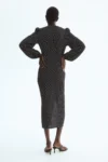 LONG-SLEEVED VISCOSE DRESS h&m NUEVI (talla small)