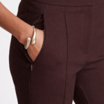 Petite LOFT Versa Ponte Deluxe Flare Pants (talla 6)