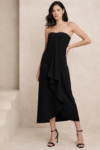 Banana Republic Drape-Front Maxi Dress nuevo (talla 6)