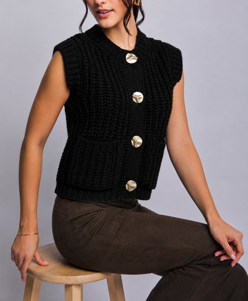 Blusa tejida LOVE TREE (talla small)