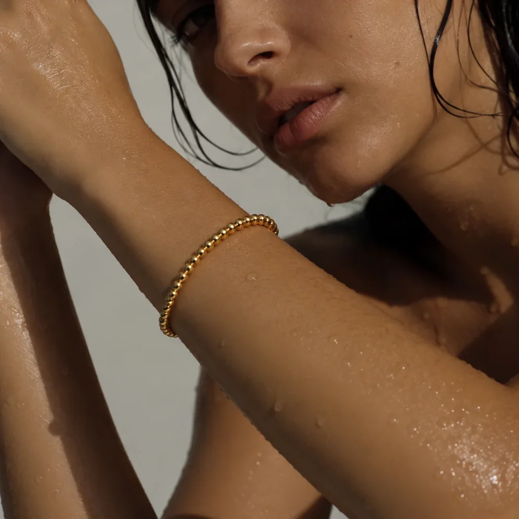 Scarlett Beaded Bangle Bracelet ELLIE VAIL