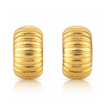 Ellie Vail - Peyton Chunky Hoop Earring