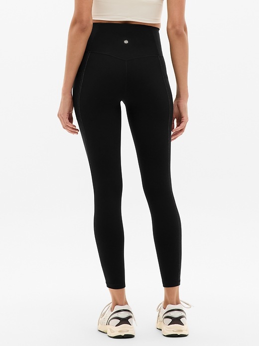High Rise Pop Stitch 7/8 Legging | Athleta (talla M)