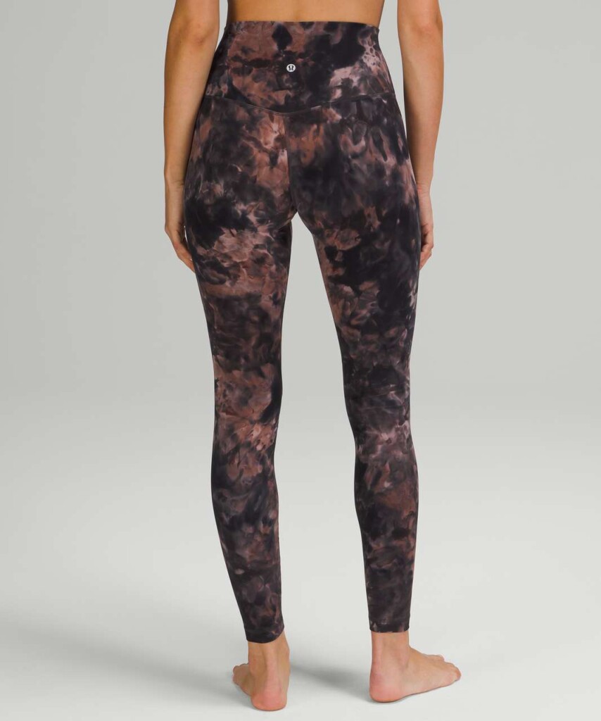 Lululemon Diamond Dye Graphite Grey Pink Pastel (talla 4)