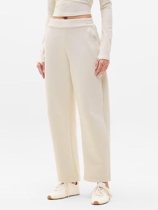 Form Knit Mid Rise Barrel Pant | Athleta NUEVO (talla Small, parece M)