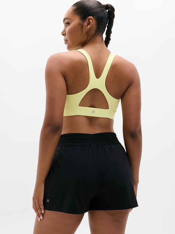 Weekender High Rise Run Short | Athleta NUEVO (talla M)