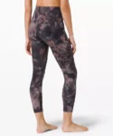 Lululemon Diamond Dye Graphite Grey Pink Pastel (talla 4)