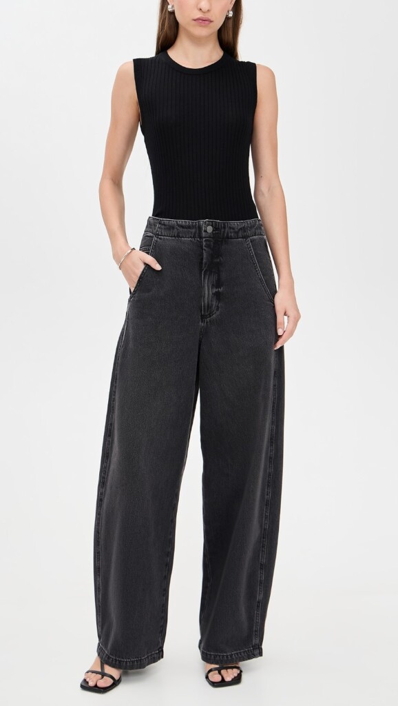 Pistola Women's Black Lottie Jeans NUEVO (talla small)