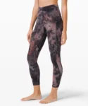 Lululemon Diamond Dye Graphite Grey Pink Pastel (talla 4)