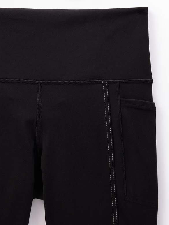 High Rise Pop Stitch 7/8 Legging | Athleta (talla M)