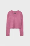 STRADIVARIUS Soft-touch cropped knit sweater nuevo (talla M)