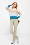 SpringField | Color Block Chenille Sweater (talla M)