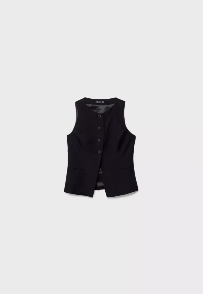 Chaleco botones | Stradivarius (talla XL pequeno, es como M)