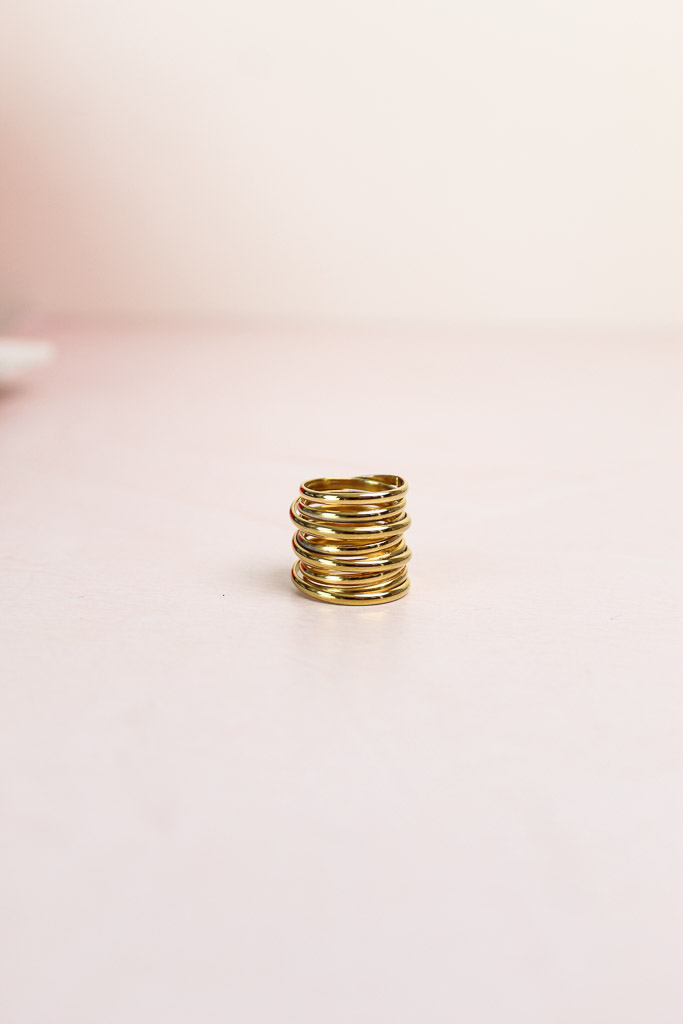 Margot Coil Band Ring Ellie Vail (TALLA 6)