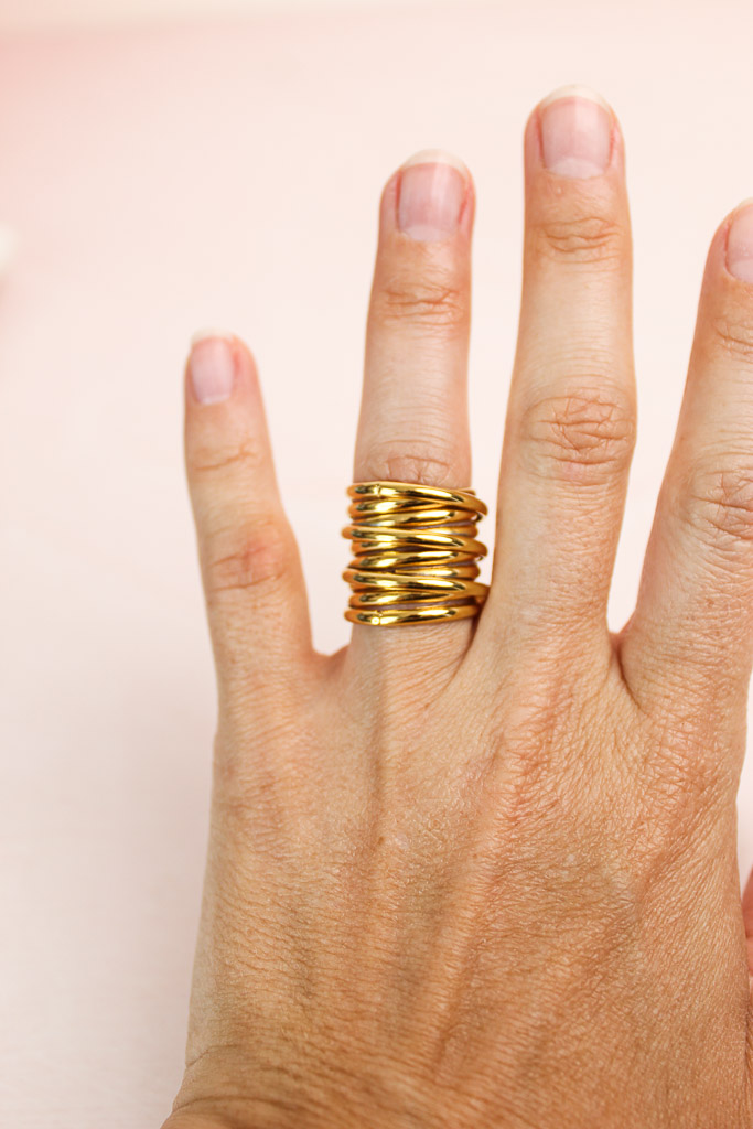 Margot Coil Band Ring Ellie Vail (TALLA 6)