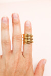 Margot Coil Band Ring Ellie Vail (TALLA 6)
