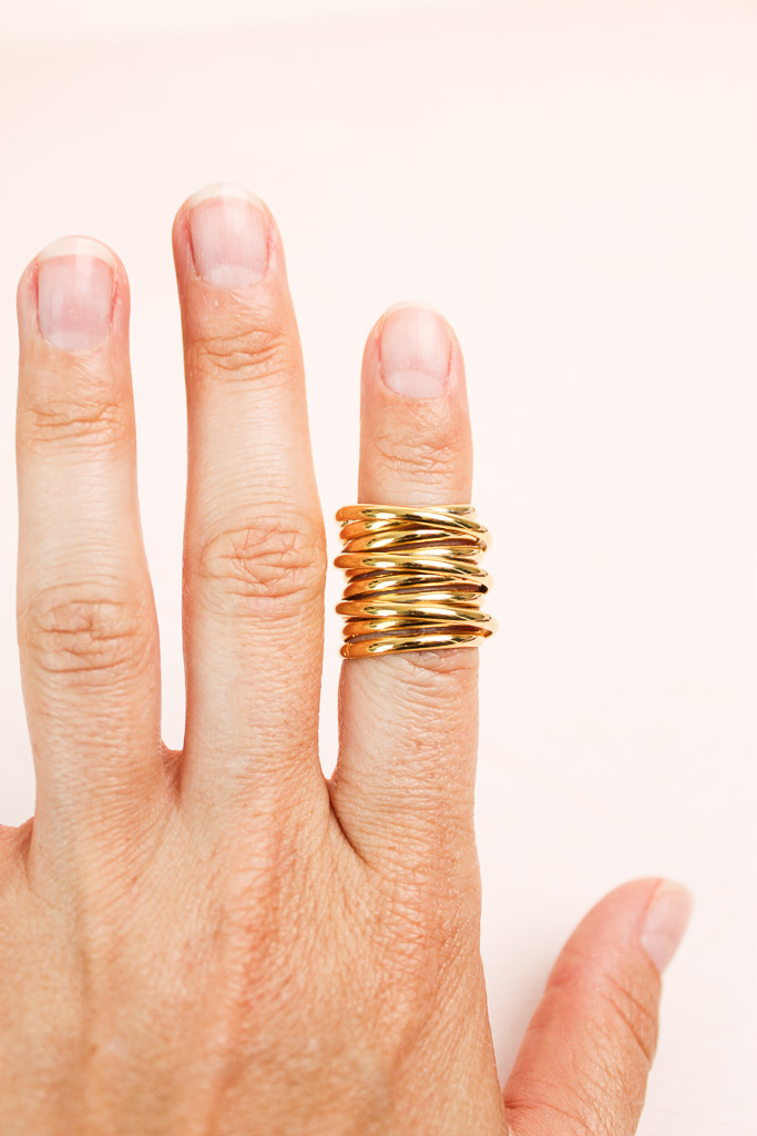 Margot Coil Band Ring Ellie Vail (TALLA 6)