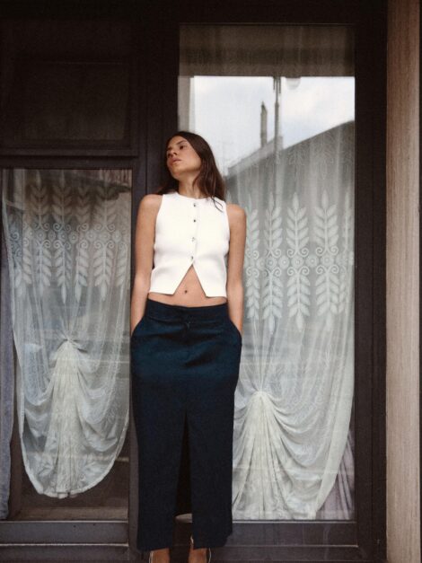 Blusa chaleco ZARA (talla L, parece M)