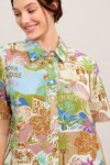 SUNSHINE GETAWAY WOVEN TOP nueva (talla small)