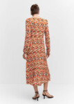 MANGO Floral Print Empire Midi Dress - (talla 2)