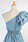 Vestido One shoulder nuevo (talla L, parece M)