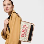 Crossbody TOUS mediana Audree beige Kaos Icon
