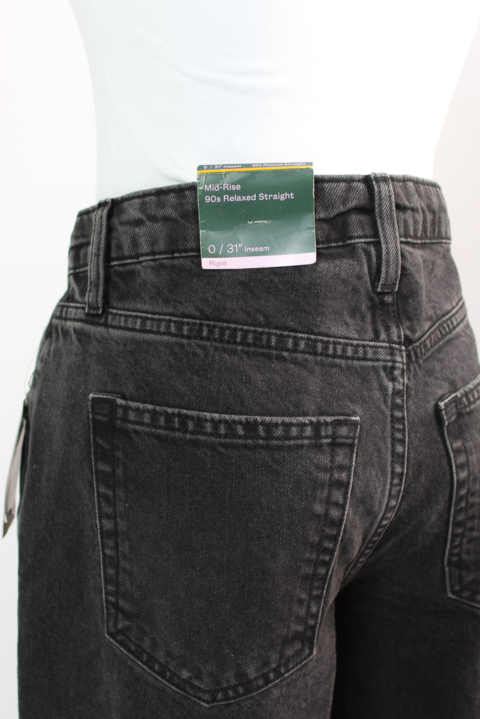 Universal Thread mide rise 90's relaxed straight nuevo (talla 0/31)