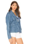 Soft Denim Jacket ella moss nueva (talla L)