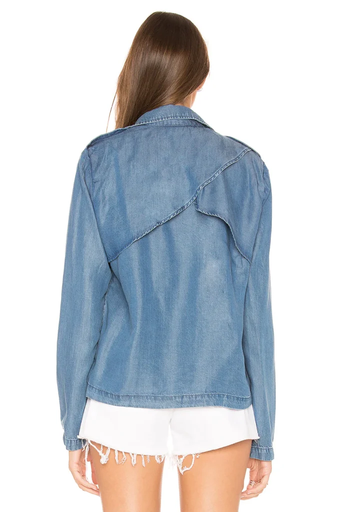 Soft Denim Jacket ella moss nueva (talla L)