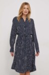 TOMMY HILFIGER Belted Midi Shirtdress (talla XS)