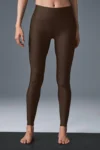 High-Waist Airlift Legging - Espresso | ALO (talla small)