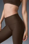 High-Waist Airlift Legging - Espresso | ALO (talla small)
