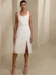 MIDI SHEATH DRESS BANANA REPUBLIC (talla 2)