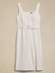 MIDI SHEATH DRESS BANANA REPUBLIC (talla 2)