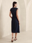 LINA ITALIAN DENIM MIDI Banana Republic (talla 0)