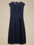LINA ITALIAN DENIM MIDI Banana Republic (talla 0)