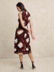 GEORGETTE MIDI SHIFT DRESS NUEVO (TALLA S)