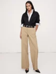 The Everyday Wide-Leg Pant in Tencel™-Cotton BANANA REPUBLIC (talla L) NUEVA