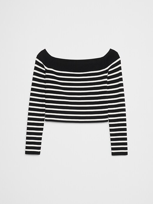 BANANA REPUBLIC OFF-SHOULDER SWEATER nuevo (talla small)