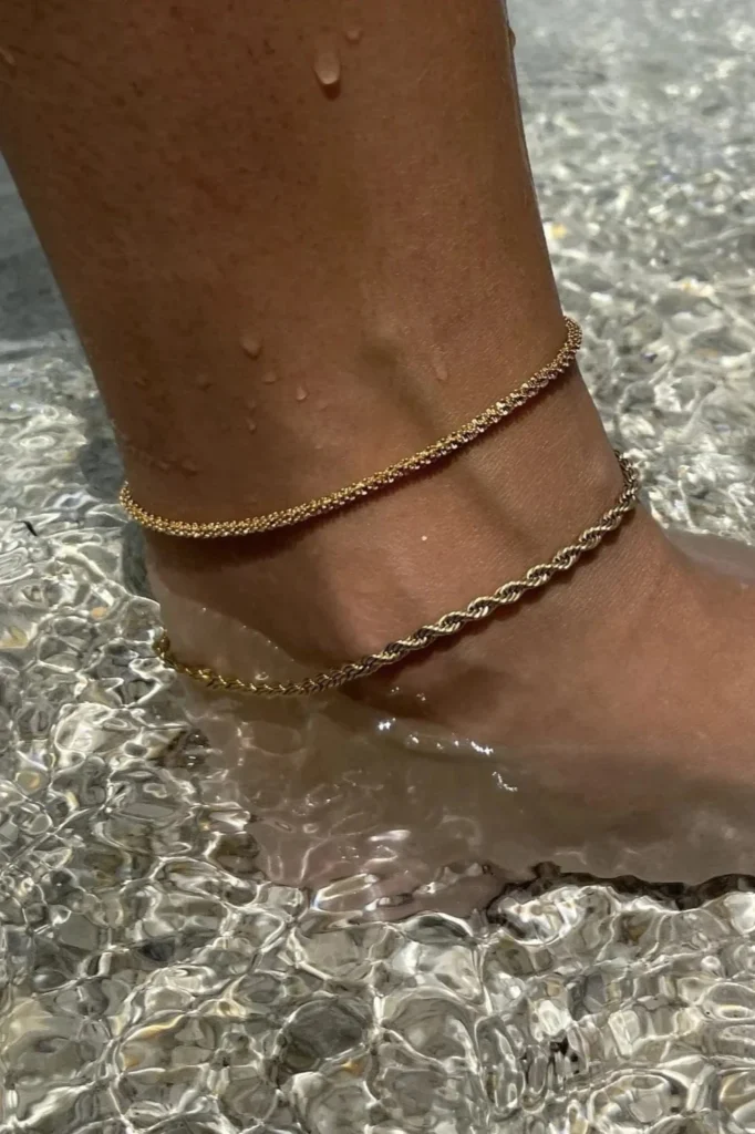 Tate Rope Chain ANKLET Ellie Vail