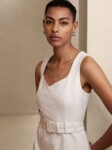 MIDI SHEATH DRESS BANANA REPUBLIC (talla 2)