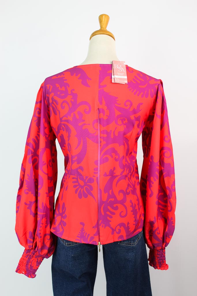 Blusa COMO LA BRISA nueva (talla XL, parece L)