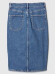 GAP Women's Stretch Denim Midi Pencil Skirt NUEVA (talla small)